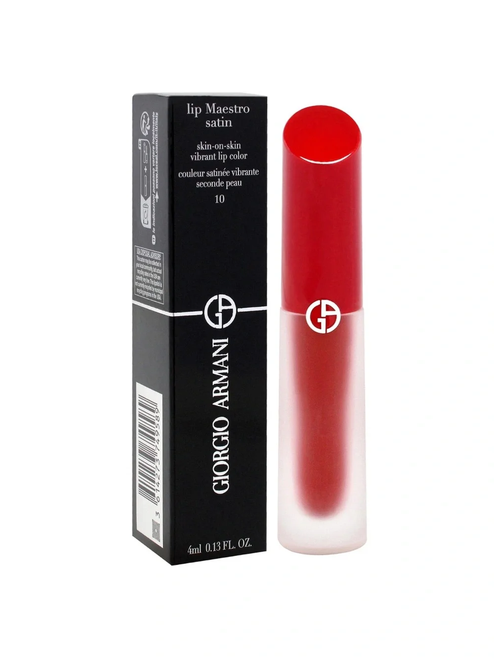 Giorgio Armani Lip Maestro Satin Skin-on-skin vibrant lip color - 10 in love